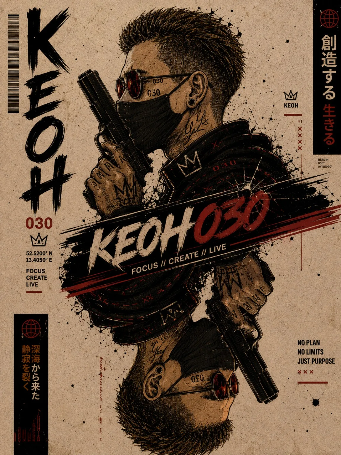 KEOH030 Plakat, Fokus Erschaffen Leben